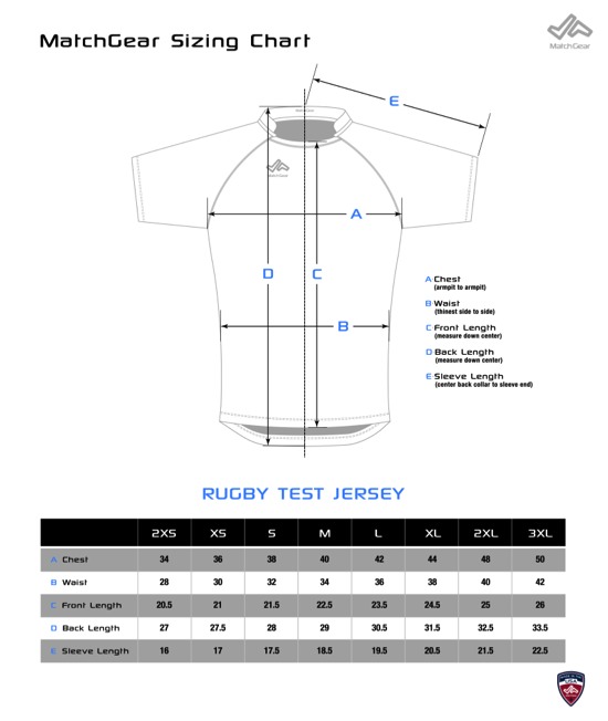 Sizing Charts